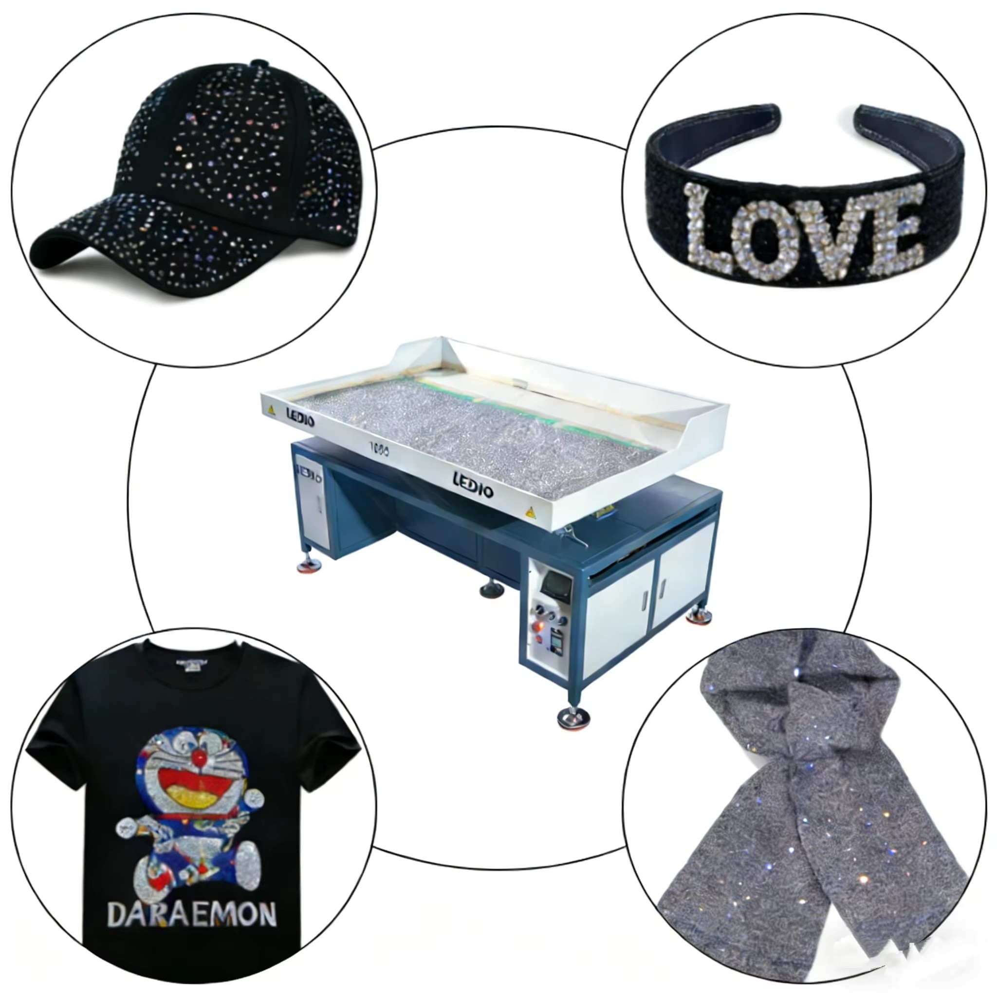 Crystal Rhinestone Shaking Machine