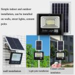 Led parking lot flood Solar Lights Outdoor Lighting Garden IP67 Lights Flood
