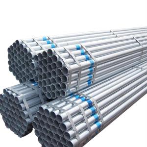 Wholesale ISO9001 Certified 42*1.5mm Hot Dipped Galvanized Round Steel Pipe for Scaffolding from china suppliers