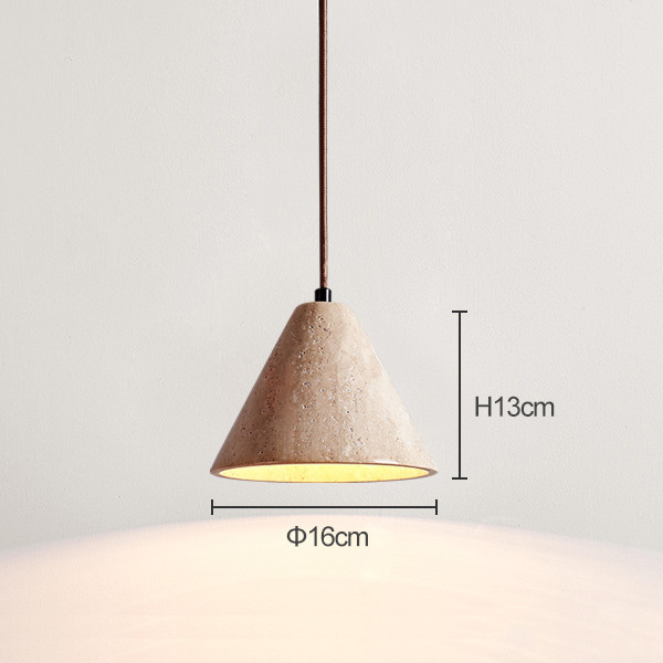 Wabi Sabi Pendant Light Janpanese Stone ceramic pendant light(WH-AP-574)