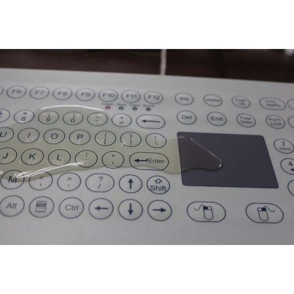 108 keys Industrial Membrane Keyboard Desktop Version IP68 washable