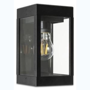 Wholesale Traditonal Solar Garden Wall Lights 5V 2W Black Outdoor Solar Lanterns from china suppliers