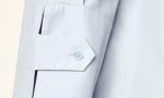 18l 4 Holes Black Dress Shirt Buttons Resin Material High Temperature Resistance