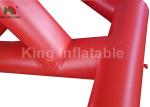 Waterproof 5 x 5 x 4.5m Lifeguard Tower Hand Painting Blow Up PVC Tarpaulin