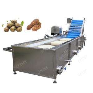Wholesale Vegetable Cleaning Peeling Machine Potato / Carrot / Cassava / Taro Washing Cleaning Machine from china suppliers