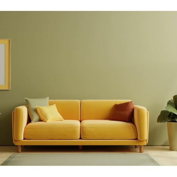 Simple Plain Waterproof Velvet Sofa Fabrics Medium Weight