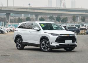 Wholesale Automotive Motor Power BYD EV Car Frigate 5Seater Hybrid SUV 100Km Electric Vehicle Gas EV New Car from china suppliers