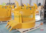 1600kg 3600lb 1.2m 47in Round Hydraulic Lifting Electromagnet For Crane Metal