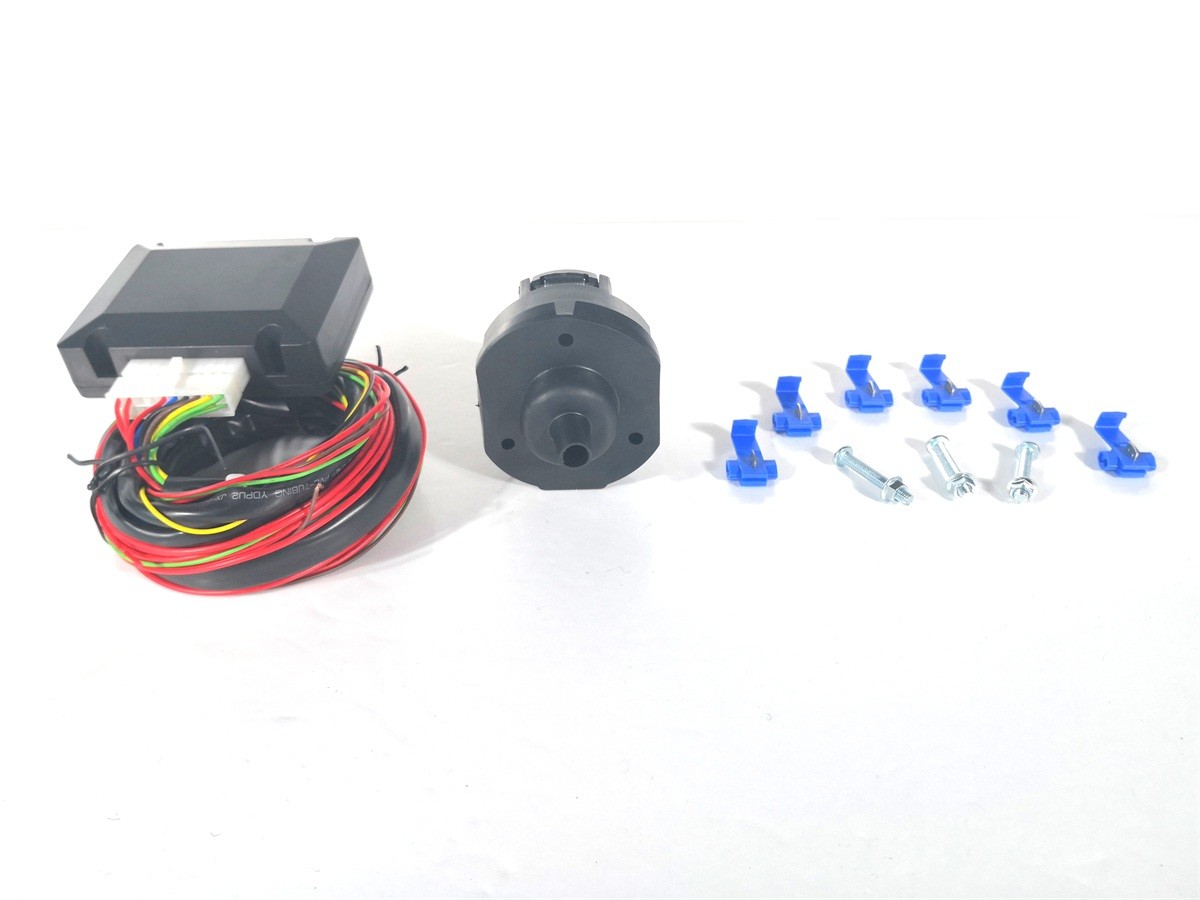 PVC Trailer Wiring Harness 7 Pin Rubber Brass ISO1724 Certification