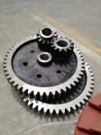OEM Precision Steel Casting OD 16m Spiral Bevel Pinion Gear Cone Crusher Bevel
