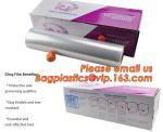 food plastic wrap, High quality and safety transparent best fresh hot blue Jumbo