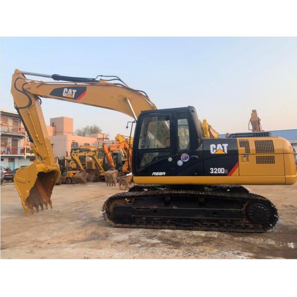 Second Hand Caterpillar Hydraulic Excavator CAT 320D With Hammer Line