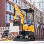 SGS Certified 1.8 Ton Mini Excavator Equipment Multifunctional