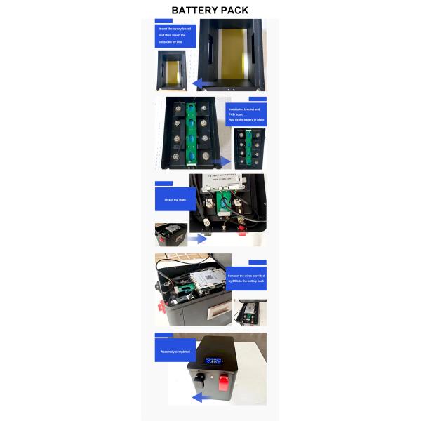 12V 280Ah / 314Ah / 320Ah LiFePO4 DIY Battery Kit with 4pcs CATL 314AH cells – EU Stock (Customer assemble )，JK BMS, LCD