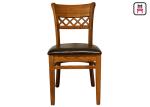 American Style All Wood Dining Room Chairs , Traditional Wooden Dining Chairs