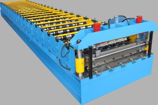Roof Panel Full Hard Metal Forming Machine IBR Corrugated Roll Forming Machine