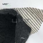 Hair Interlining Sewing Shoulder Pads For Men's Suits With Black / White Color