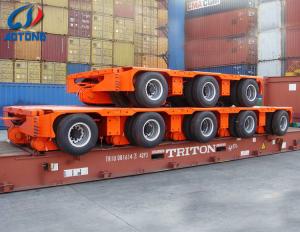 Wholesale As Customer's Requirement Goldhofer Hydraulic Modular Trailer with 9 Hydraulic Axis from china suppliers