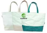 Contrast Color Tyvek Shopping Bag Large Capacity Recycled Customized Logo