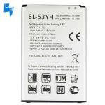 Double IC Protection 3000mAh BL-53YH D851 D852 D855 Mobile Phone Battery for LG