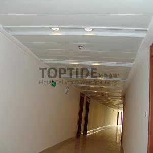 China Acoustic Hook On Ceiling System Aluminum Perforated Suspended Ceiling Tiles on sale
