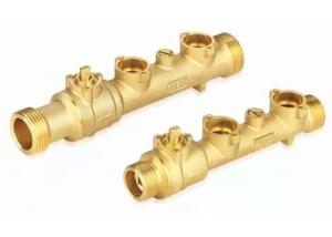 Wholesale DC Motorized Valve Brass Ultrasonic Flow Meter Pipe Length 165mm from china suppliers