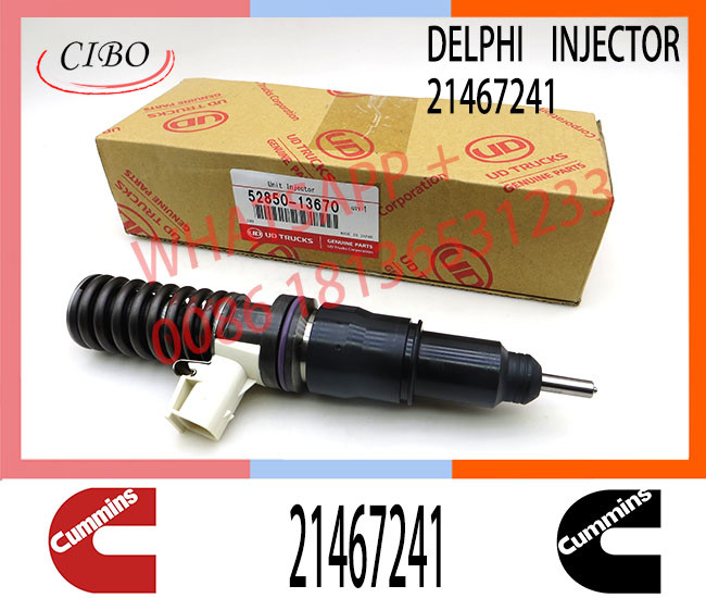 fuel injector BEBE4G15001 BEBE4L07001 21467241 22052765 22340639 52850-13670 injector for VOL diesel engine