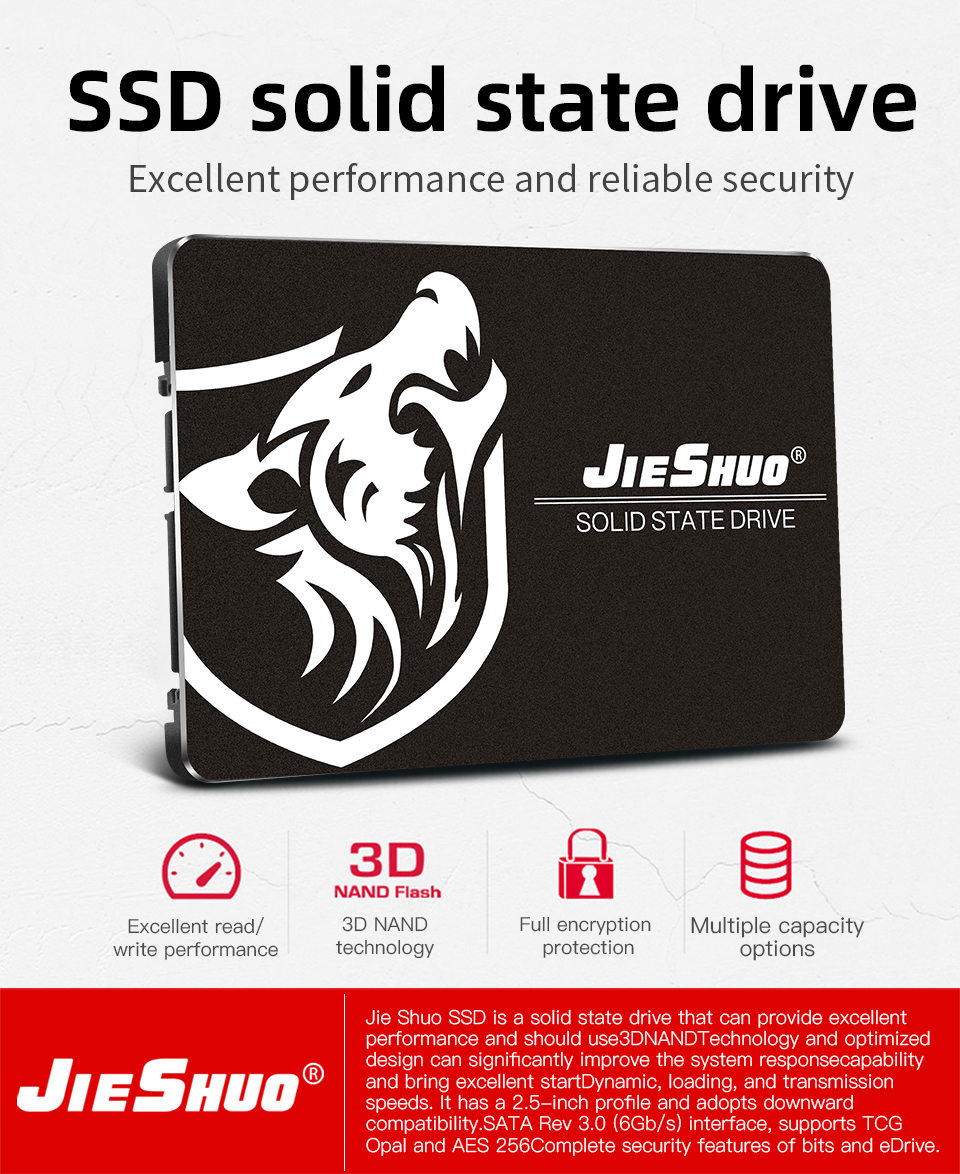 480GB SSD Solid State Drive