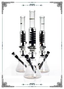 Wholesale PHOENIX STAR 19&quot; Showerhead Perc Freezable Coil Beaker Glass Bong from china suppliers