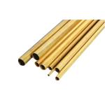 C26000 6000mm Yellow Coated Copper Pipe 4mm Od Brass Tube For Construction