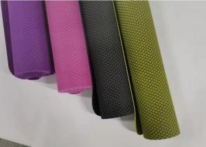 Wholesale 100% Environmental Dots Shape Rubber Gym Yoga Mats , Yoga Mat Anti Skid from china suppliers