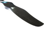 Black Color 40 Inch Propeller , Carbon Fiber Material Drone Folding Arm