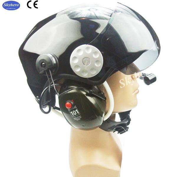 En 966 Standard Powered Paragliding Helmet Noise Cancel Paramotor Helmet Color Red Black White Blue Paramotor
