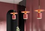 Decoration Led Kitchen Cement Hanging Lamp E27 Restaurant Concrete Resin Pendant