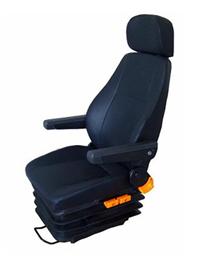 Plastic adjuster of height for the mechanical suspension driver seat