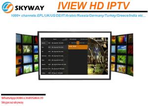 Wholesale For Europe and American Iview HD 1 year Sports UK English IPTV Channels USA Germany Turkey Albania Italy IPTV Channels from china suppliers