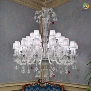 Wholesale E14 Creative Simple Crystal Candle Chandelier For Nordic Living Room from china suppliers