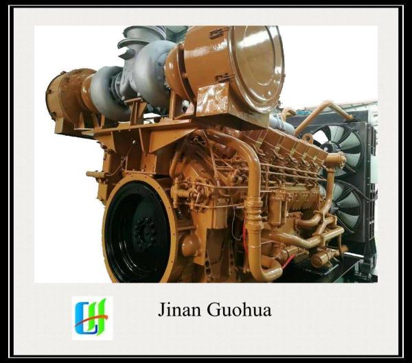 Battery 1000kw Diesel Generator Jinan Diesel Engine with Water Cooling Common