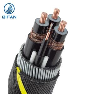 Wholesale 33kv 35kv 66kv Subsea AC XLPE Insulated Lead Alloy Sheath Swa Optial Fiber Submarine Power Cable from china suppliers