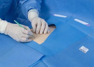 Wholesale Customized Size Sterile Surgical Drapes Perineum Surgery Drapes U Split from china suppliers