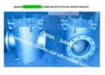 Stainless Steel Suction Coarse Water Filter For Bilge Fire Pump Inlet Model: