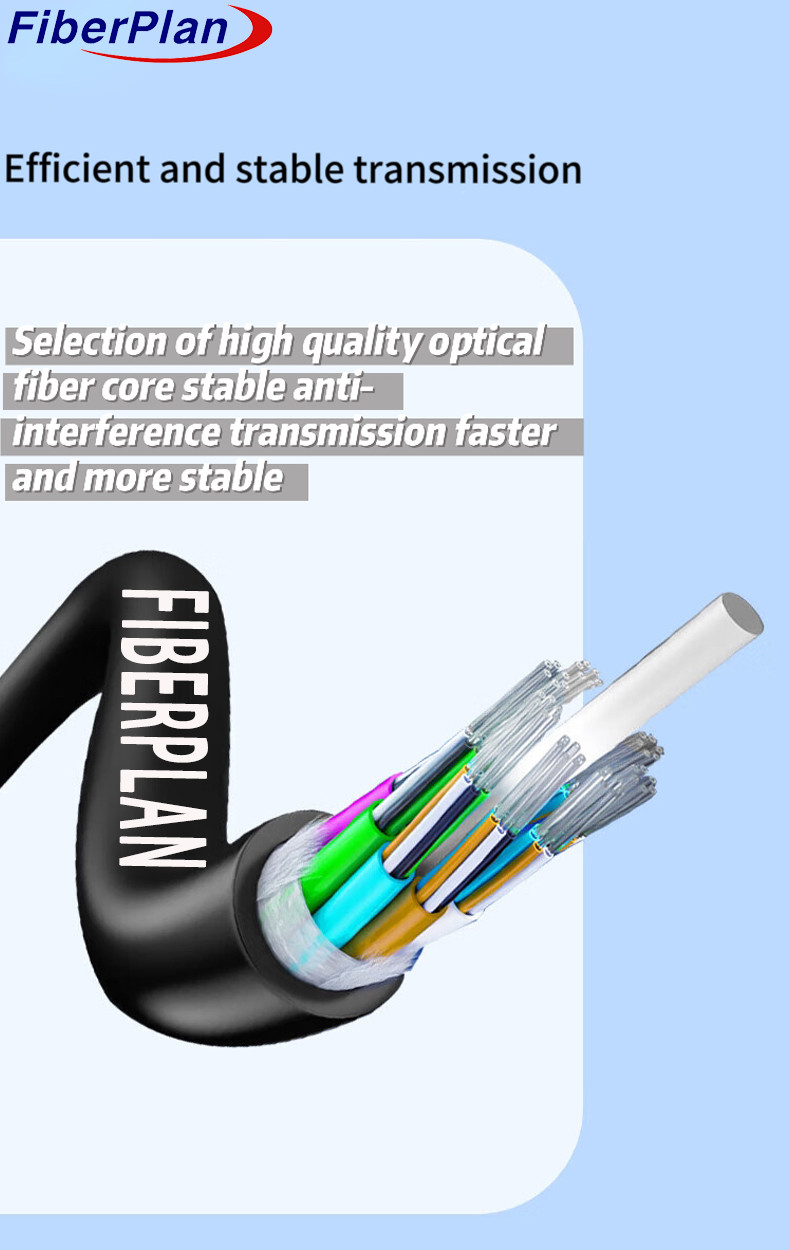 Durable Loose Tube Duct Fiber Optic Cable With Water Blocking Tape For Reliable Data Transmission