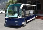 72V AC Motor Electric Sightseeing Car With 11 Seats / Electric Tourist Car