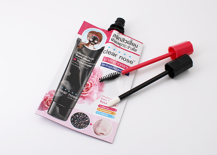 Thailand Portable Cosmetic Mascara Spout Bags With Eyelash Brushes Fashionable