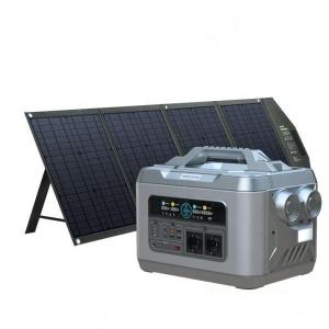 Wholesale Portable Solar Power Bank Station for Household Appliances LiFePO4 Charging Battery from china suppliers