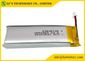 Wholesale CP802060 Ultra Thin Cylindrical Lithium Manganese Battery 3V 2300mAh from china suppliers
