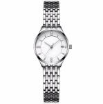ODM Ladies Zinc Alloy Quartz Watch Stainless Steel Solid Band