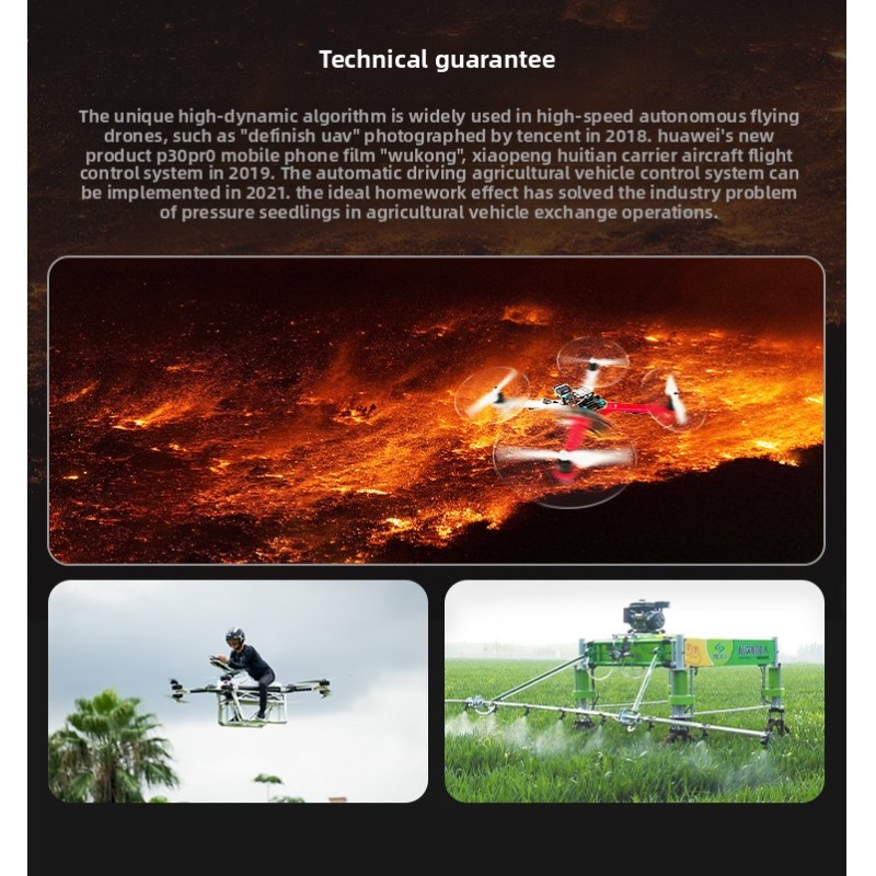 Ledi Mini Crossflight Racing Drone Parts Fixed Wing Multirotor Helicopter High-Frequency APM ELRS Head Mini 2 Air 2 ESC Plastic