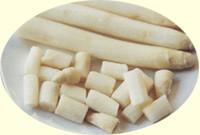 China IQF Frozen White Asparagus Center Cut on sale