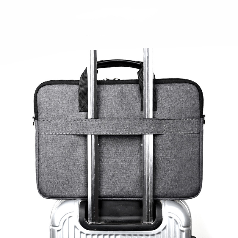 Minimalism Polyester Business Laptop Bag With Soft Padded Lining